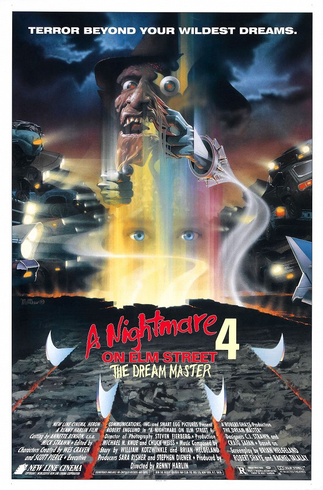 A Nightmare on Elm Street 4: The Dream Master - Plakaty