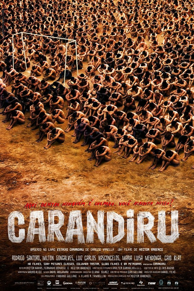 Carandiru - A börtönlázadás - Plakátok