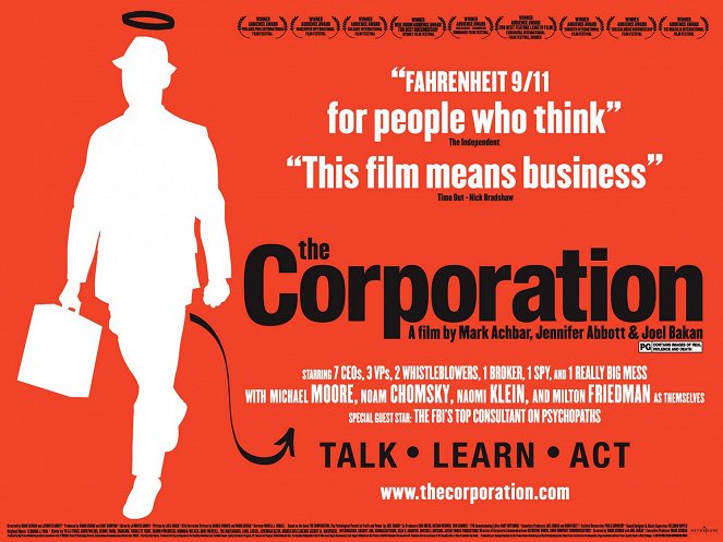 The Corporation - A pénz birodalma - Plakátok