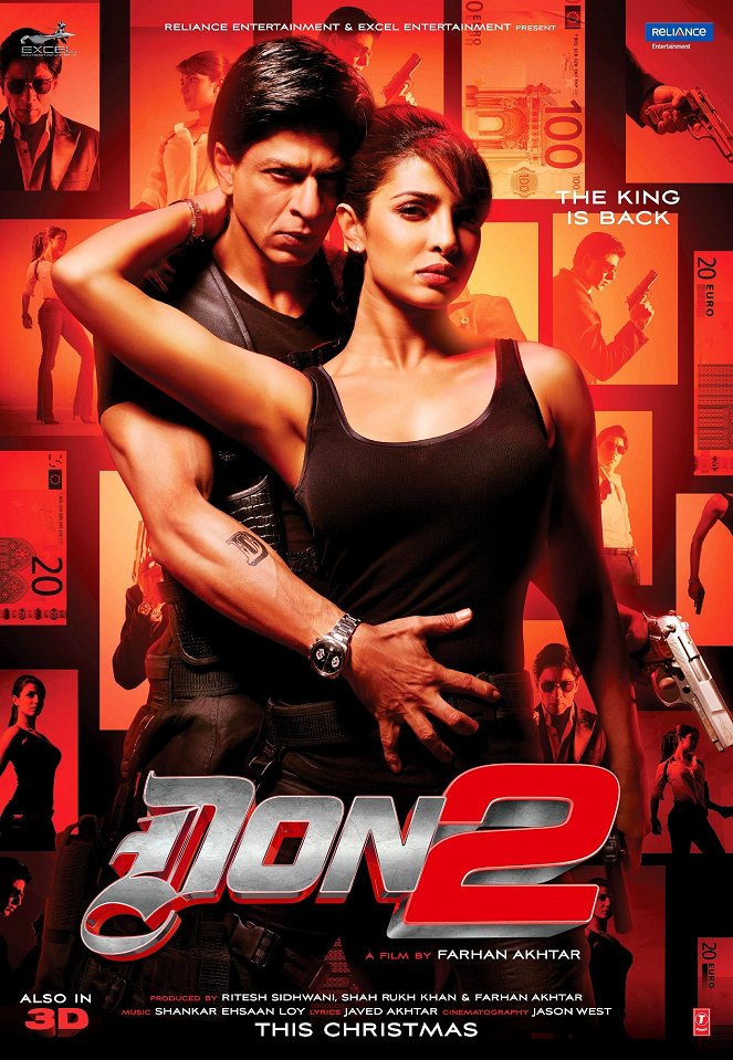Don 2 - The King is back - Plakate