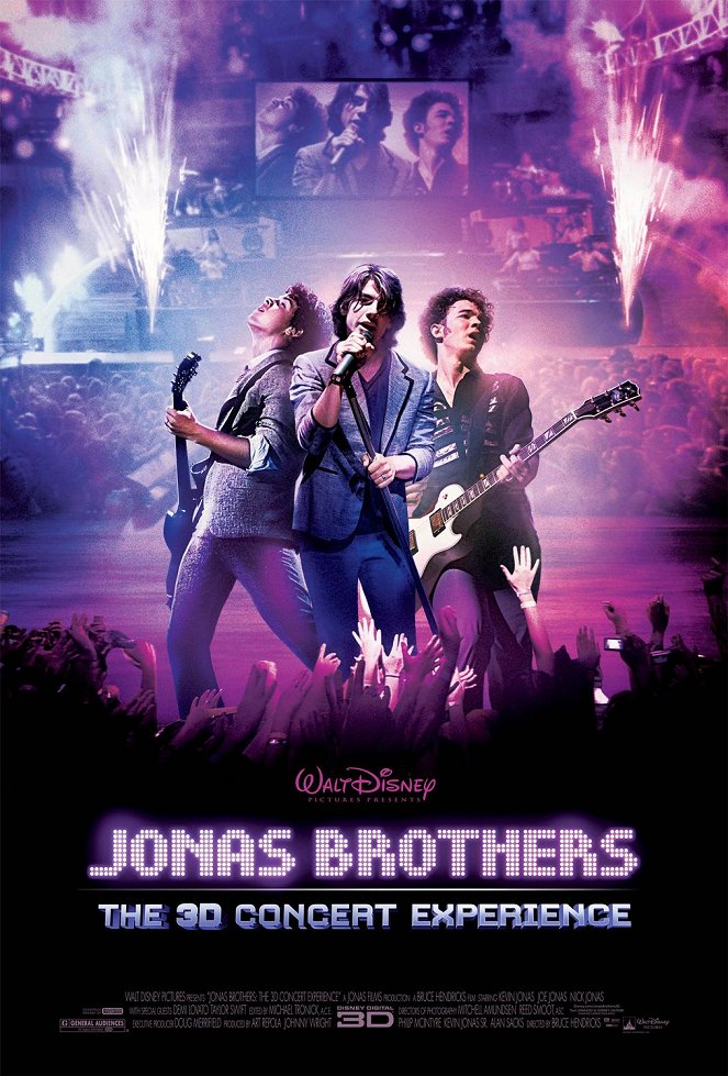 Jonas Brothers: The 3D Concert Experience - Julisteet