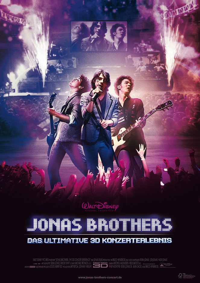 Jonas Brothers - Das ultimative 3D Konzerterlebnis - Plakate