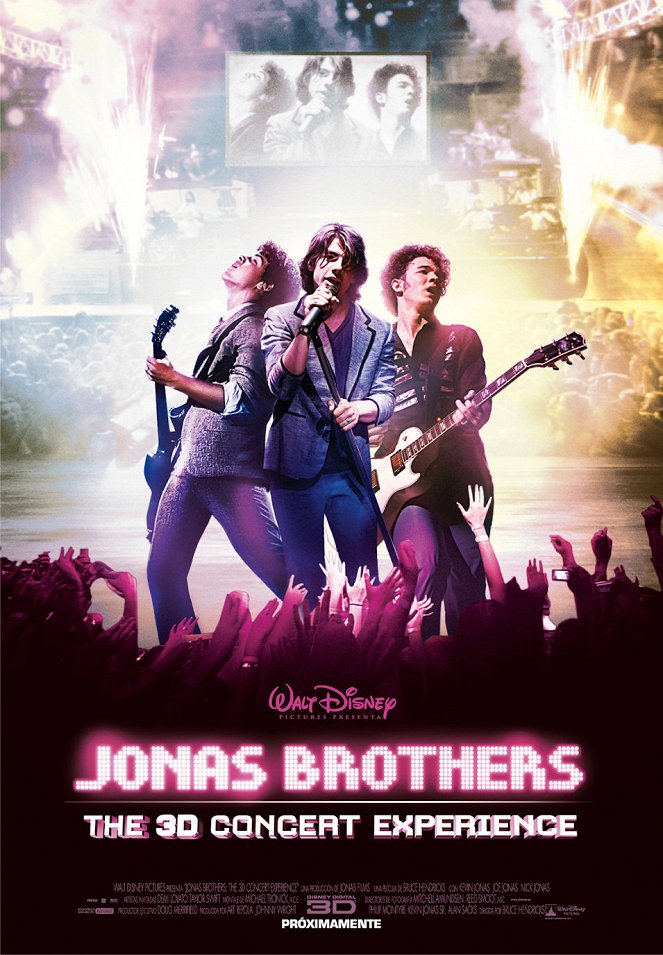 Jonas Brothers En Concierto 3D - Carteles