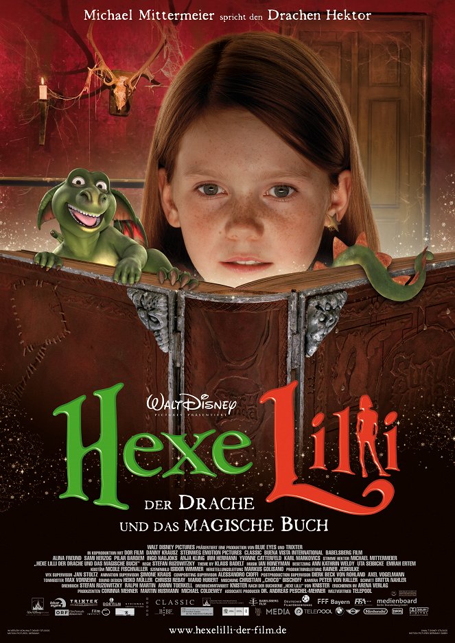 Heksje Lilly: De draak en het magische boek - Posters