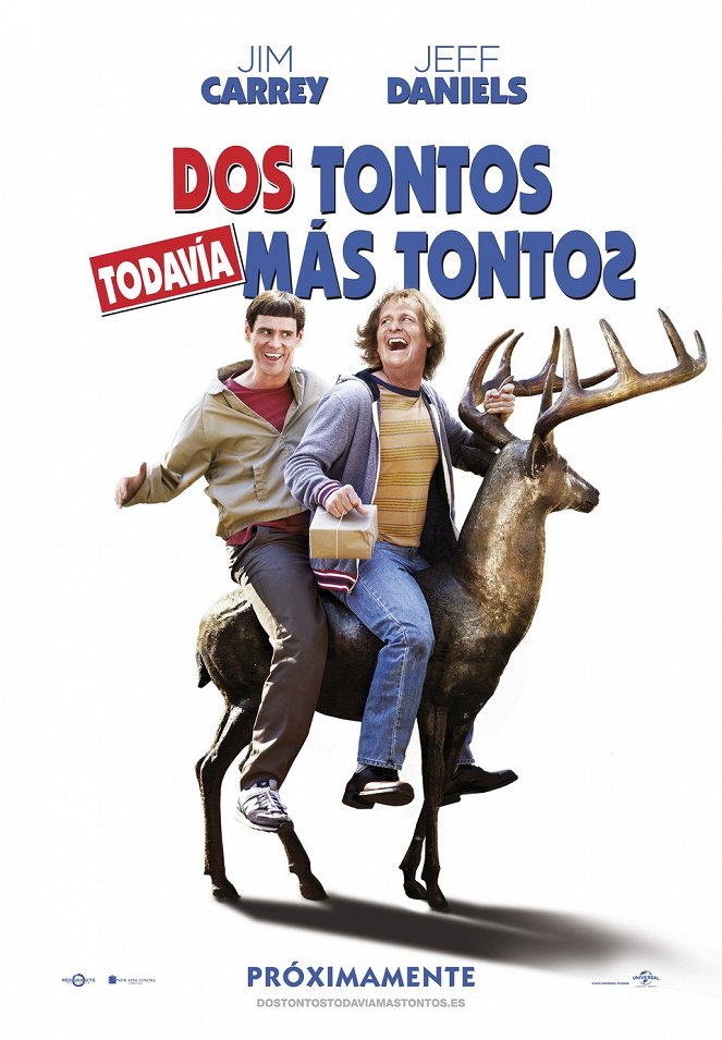 Dos tontos todavía más tontos - Carteles