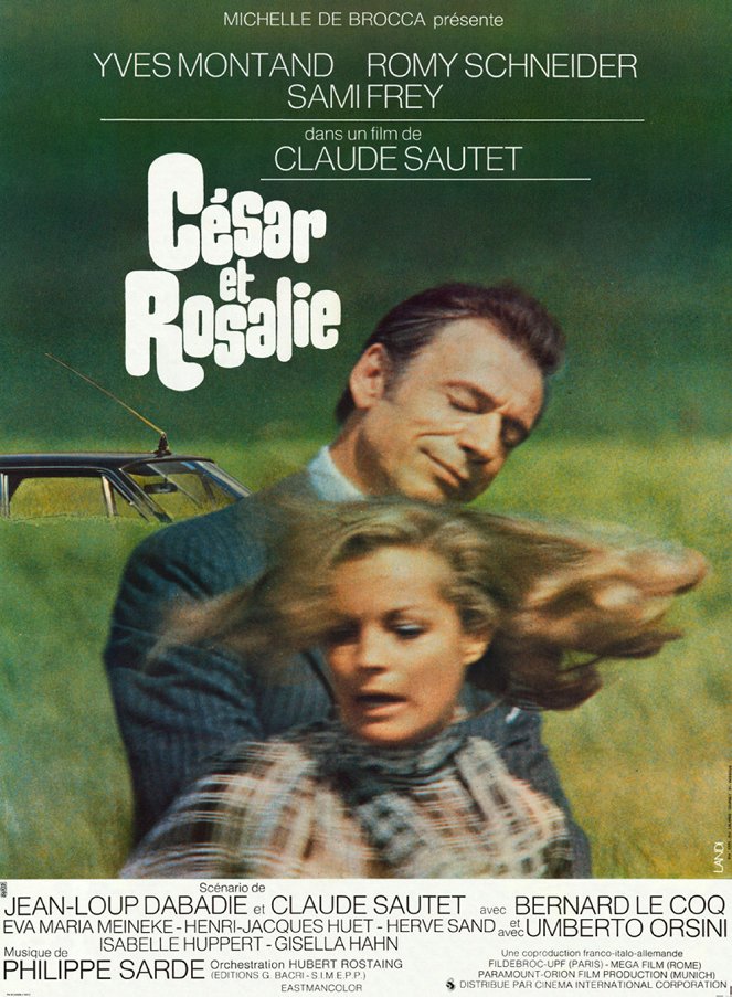 César a Rosalie - Plakáty