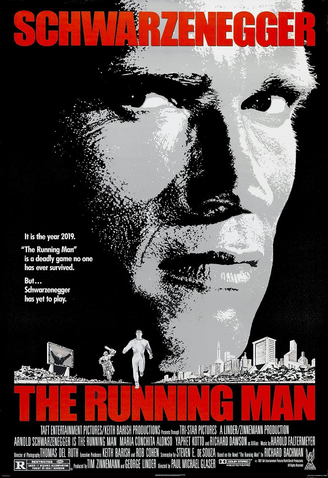 Running Man - juokse tai kuole - Julisteet