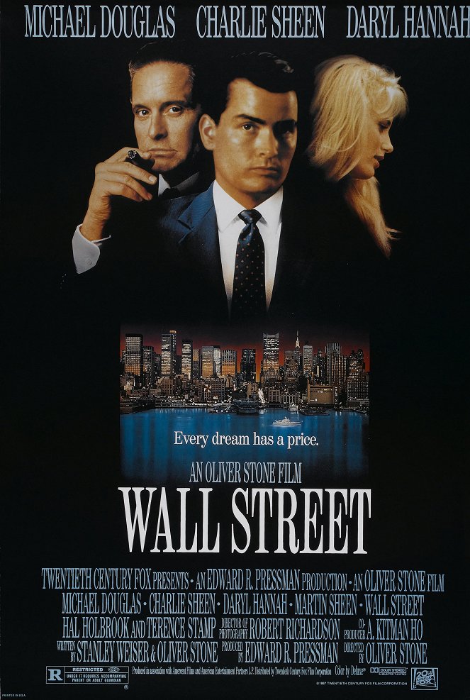 Wall Street - Julisteet
