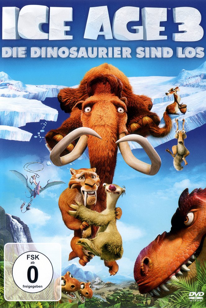 Ice Age 3: Die Dinosaurier sind los - Plakate