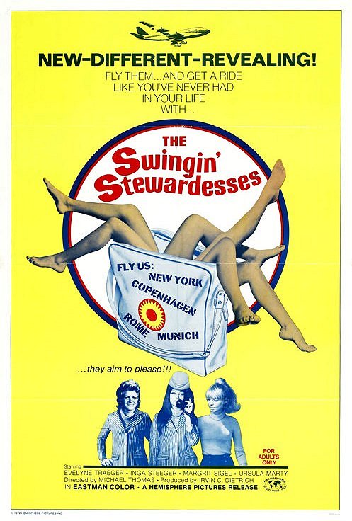 Naked Stewardesses - Posters