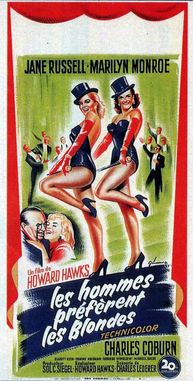 Gentlemen Prefer Blondes - Posters