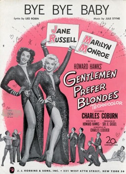 Gentlemen Prefer Blondes - Cartazes