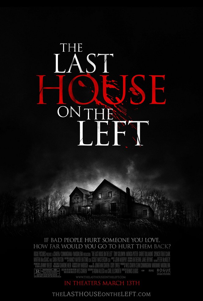 Az utolsó ház balra - Plakátok