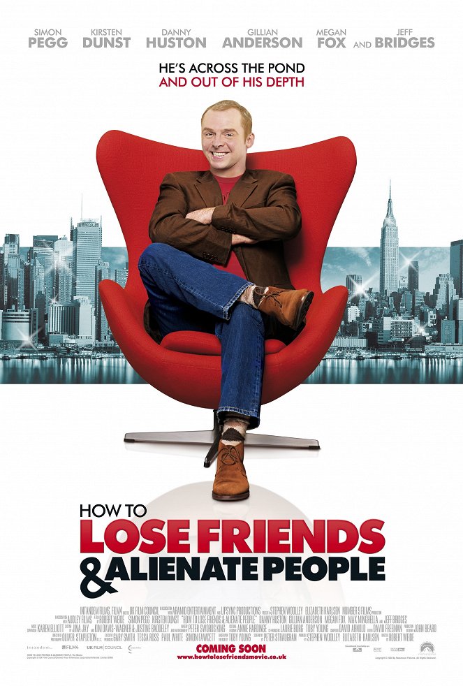 How to Lose Friends & Alienate People - Posters