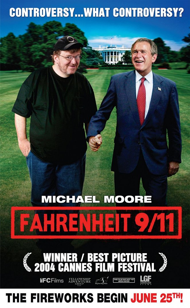 Fahrenheit 9.11 - Plakaty