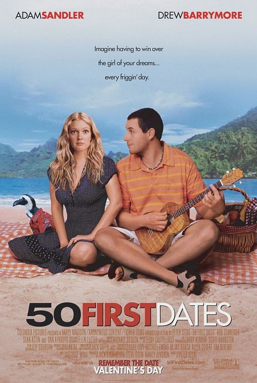 50 első randi - Plakátok