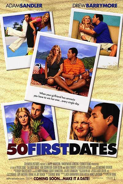 50 első randi - Plakátok