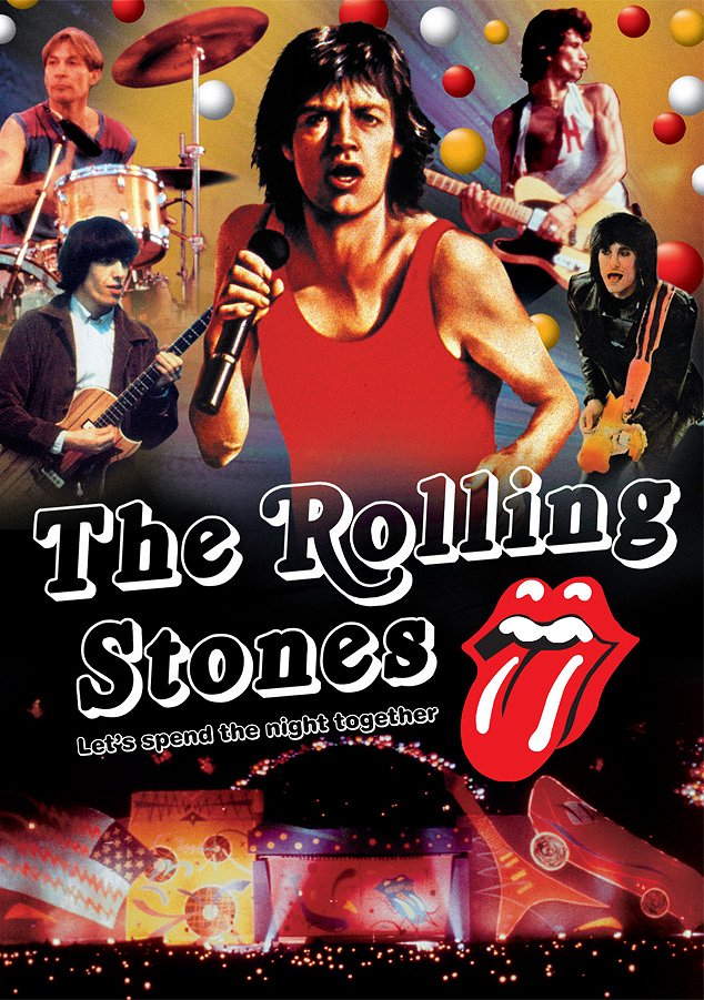 Rolling Stones: Let's Spend the Night Together - Plakáty