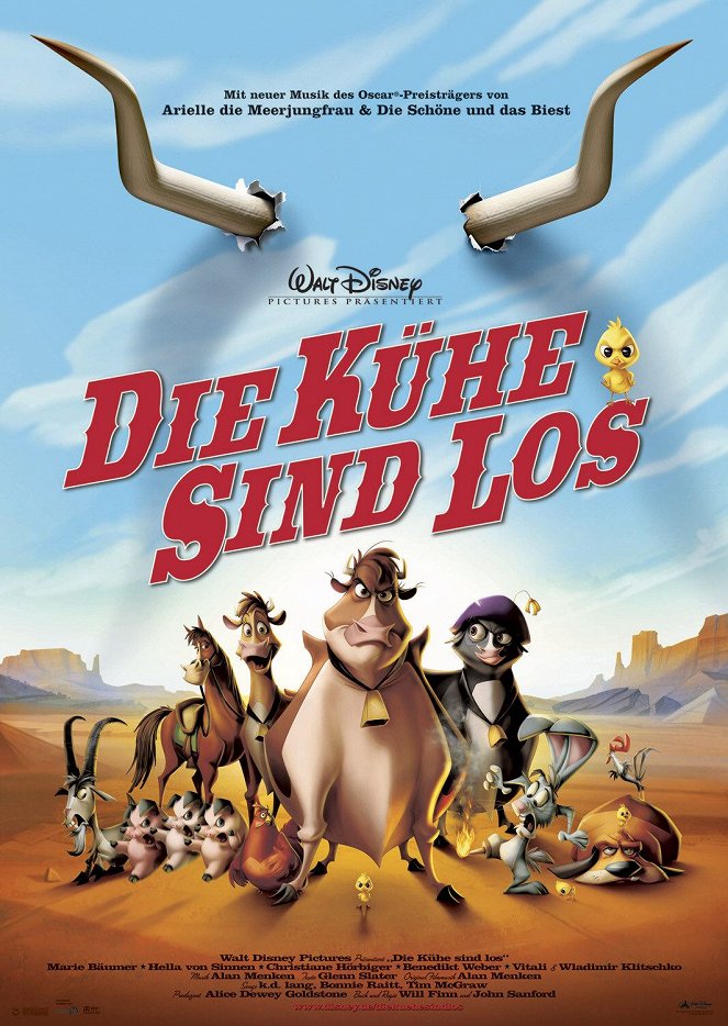 Die Kühe sind los - Plakate