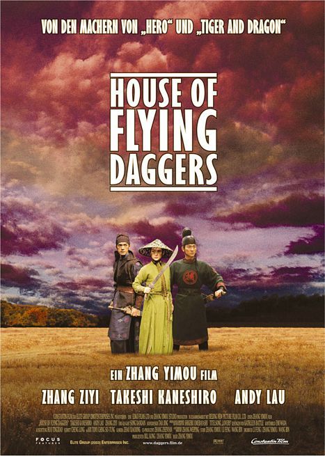 La casa de las dagas voladoras - Carteles