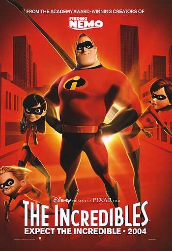 The Incredibles - Os Super Heróis - Cartazes