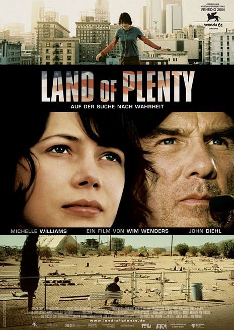 Land of Plenty - Cartazes
