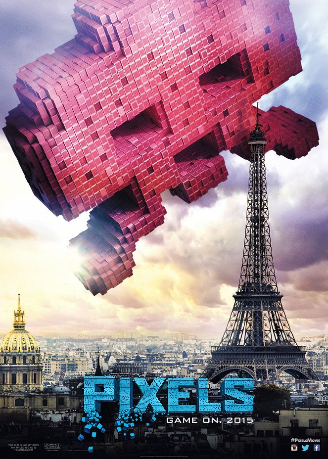 Pixels: La película - Carteles