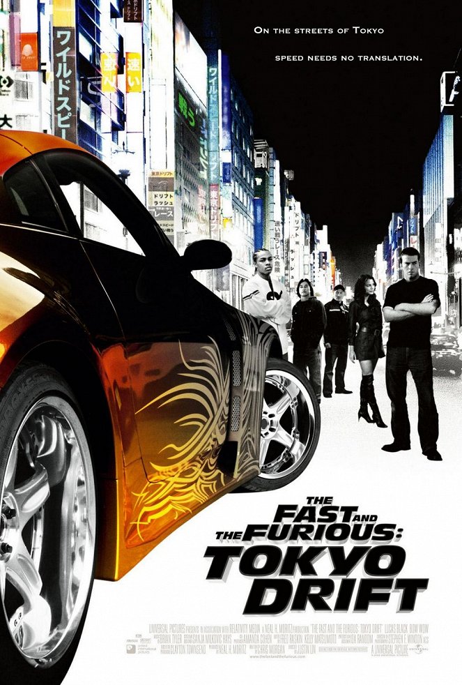The Fast and the Furious: Tokyo Drift - Posters