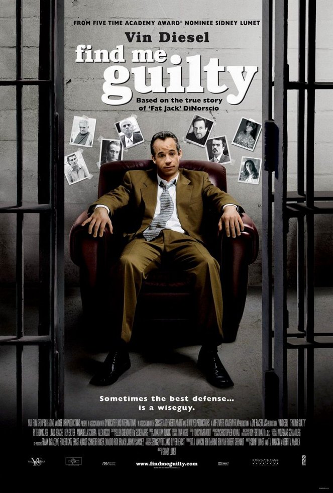 Find Me Guilty - Posters