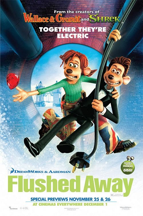 Flushed Away - Posters