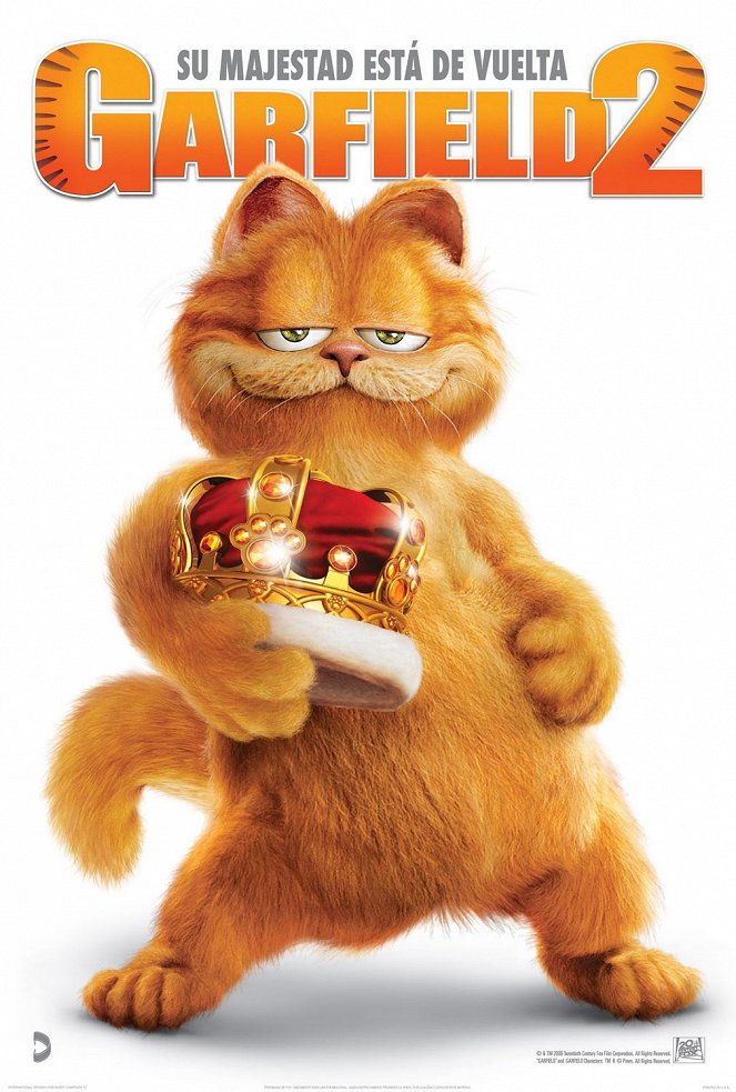 Garfield 2 - Carteles