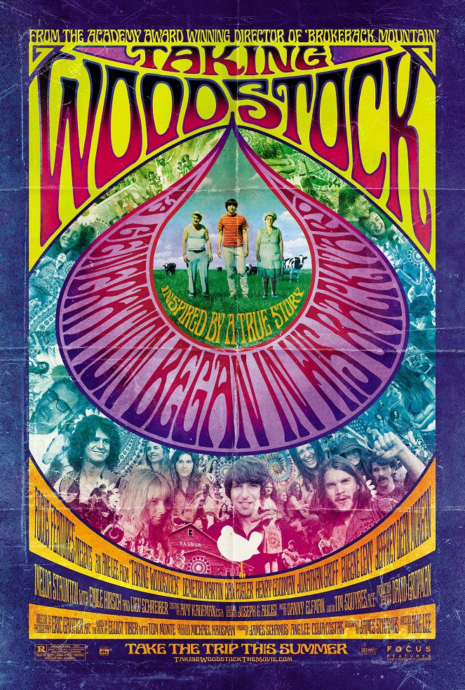 Taking Woodstock – Der Beginn einer Legende - Plakate