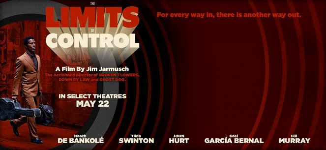 The Limits of Control - Der geheimnisvolle Killer - Plakate