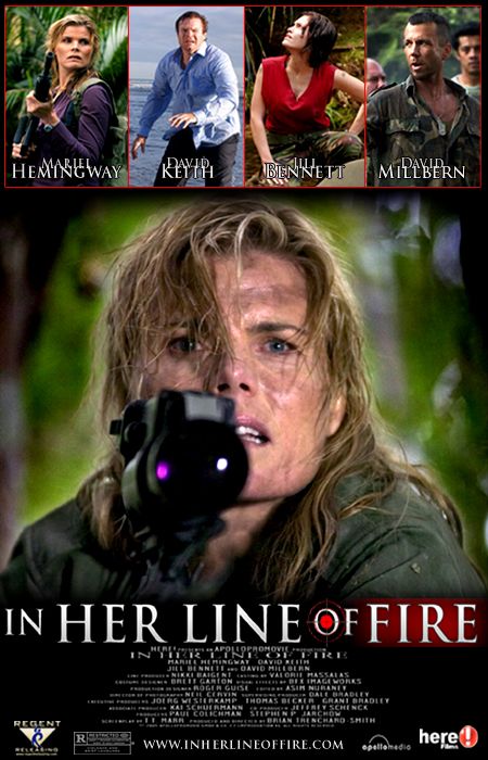 In Her Line of Fire - Posters