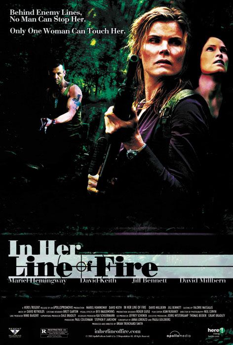 In Her Line of Fire - Cartazes