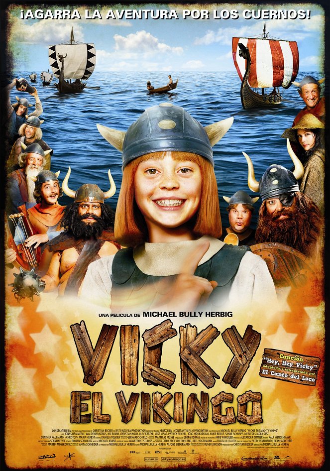 Vicky el vikingo - Carteles