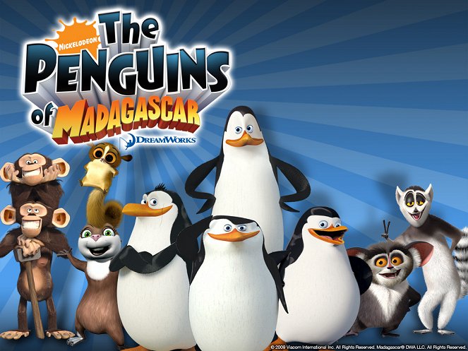 Pingwiny z Madagaskaru - Plakaty