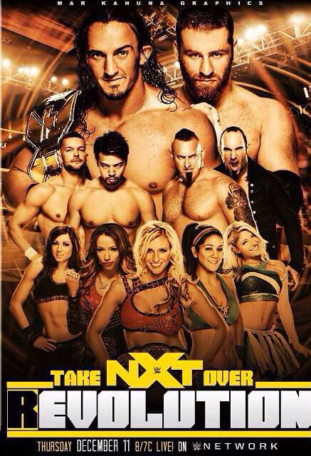 NXT TakeOver: R Evolution - Plagáty