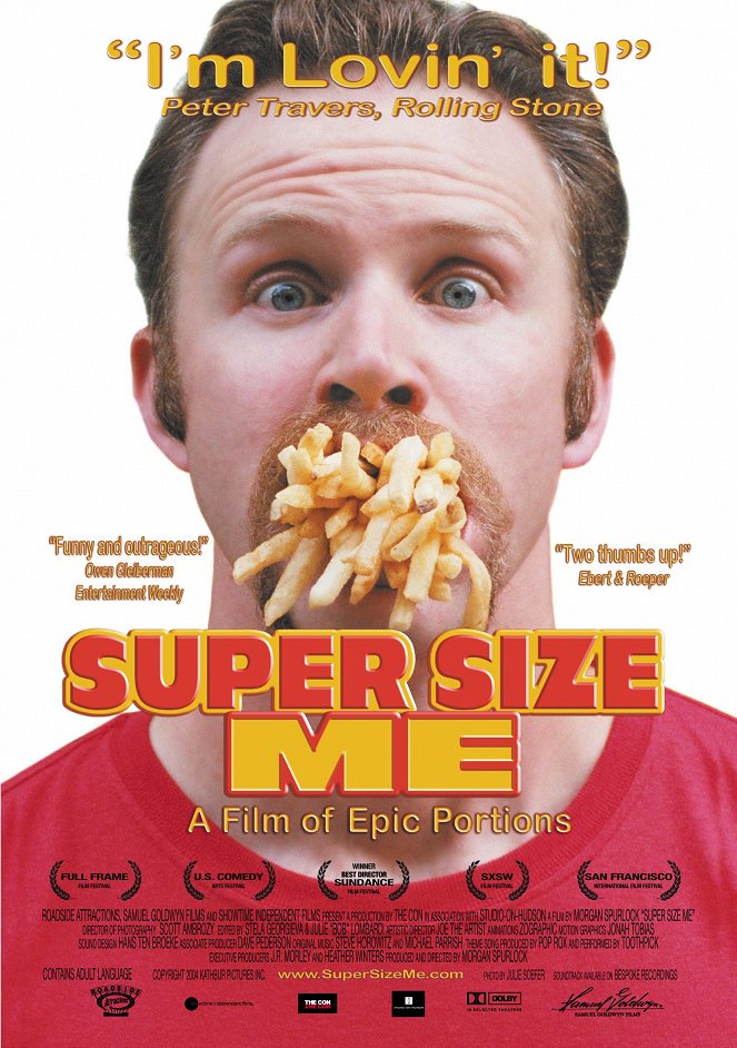 Super Size Me: 30 Dias de Fast Food - Cartazes