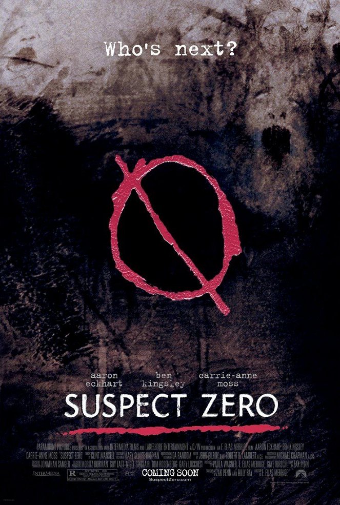 Suspect Zero - Cartazes