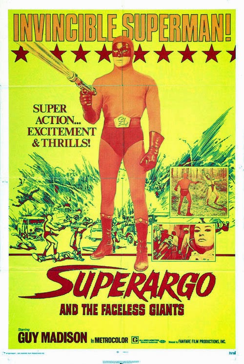 Superargo and the Faceless Giants - Posters