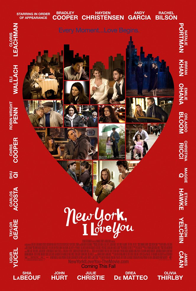 New York, I Love You - Plakátok