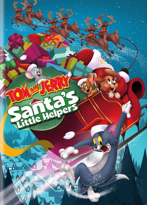 Tom & Jerry's Santa's Little Helpers - Affiches