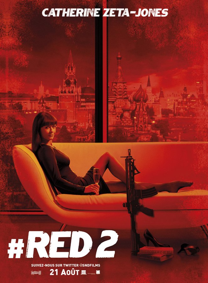 R.E.D. 2 - Plakate