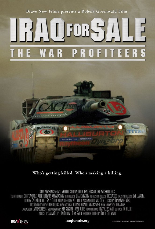 Iraq for Sale: The War Profiteers - Cartazes