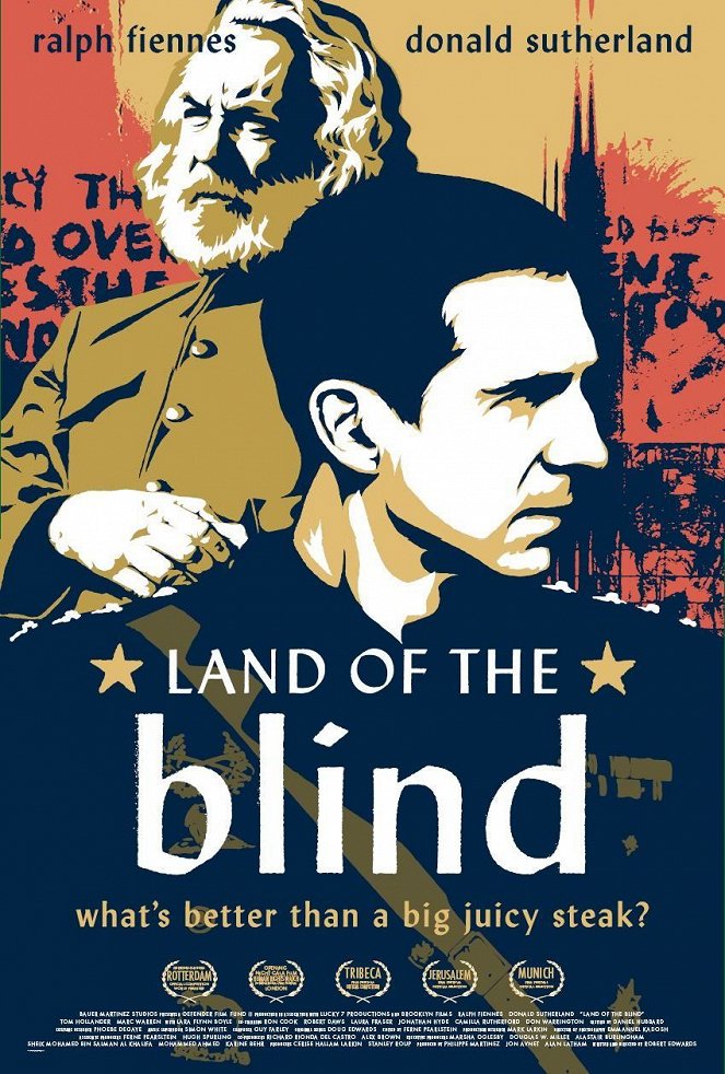 Země slepých - Plakáty