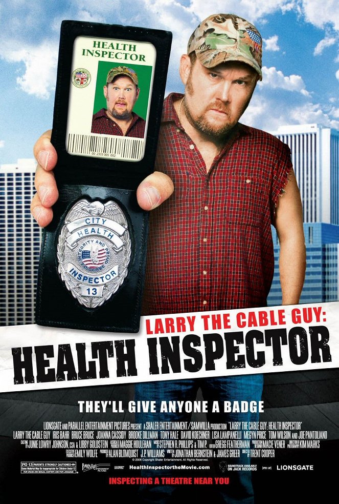 Larry the Cable Guy: Health Inspector - Cartazes