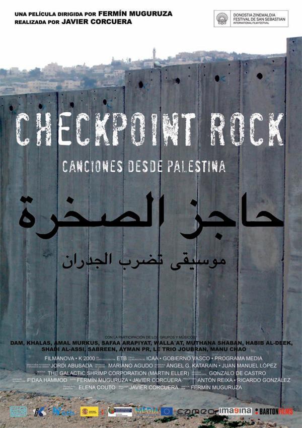 Checkpoint rock: Canciones desde Palestina - Cartazes