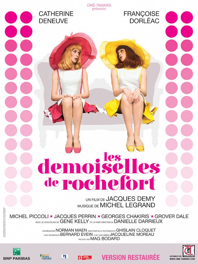 De jonge dames van Rochefort - Posters