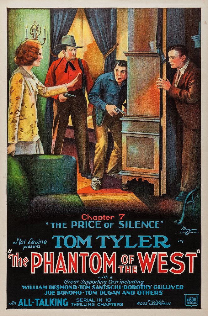 The Phantom of the West - Posters